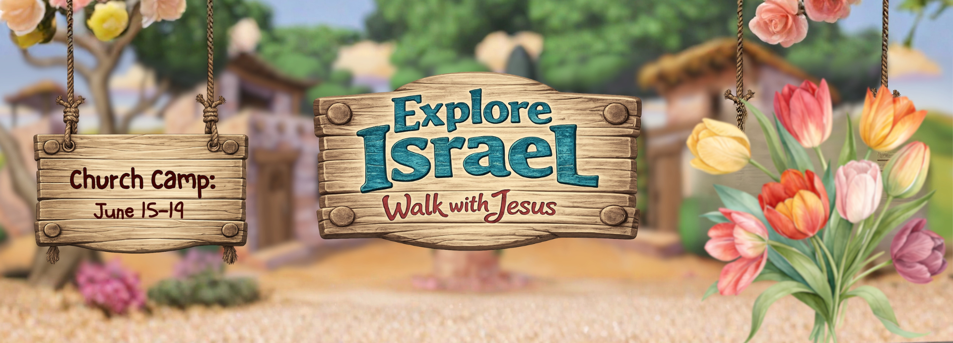 Church Camp - Explore Israel, Walk With Jesus