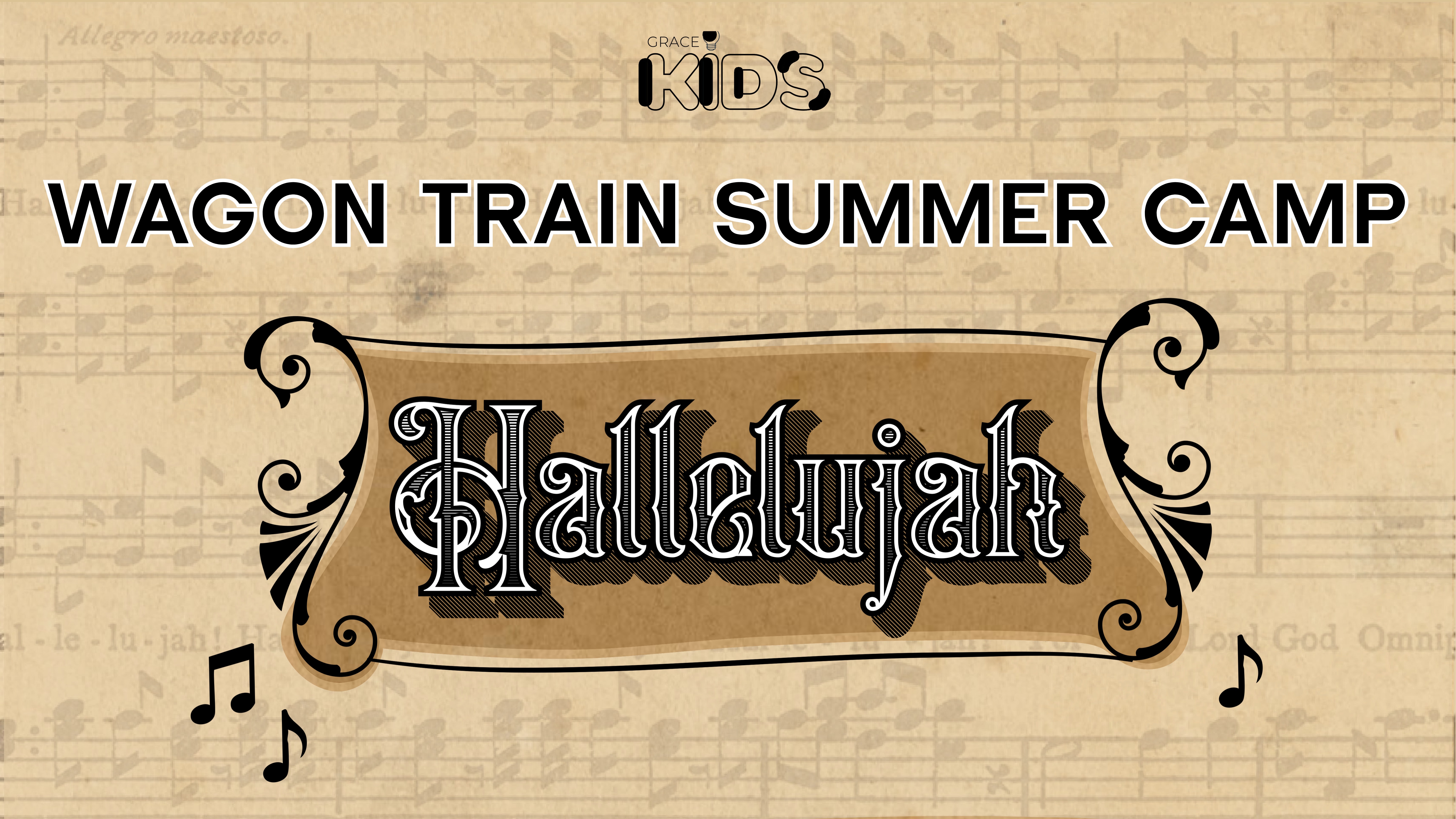Wagon Train Summer Camp flyer