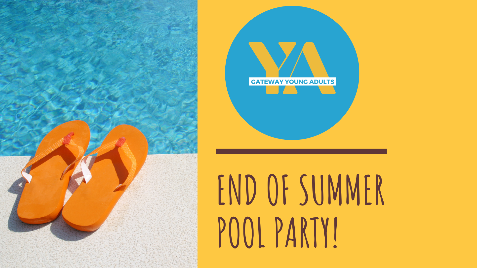 YA End of Summer Pool Party