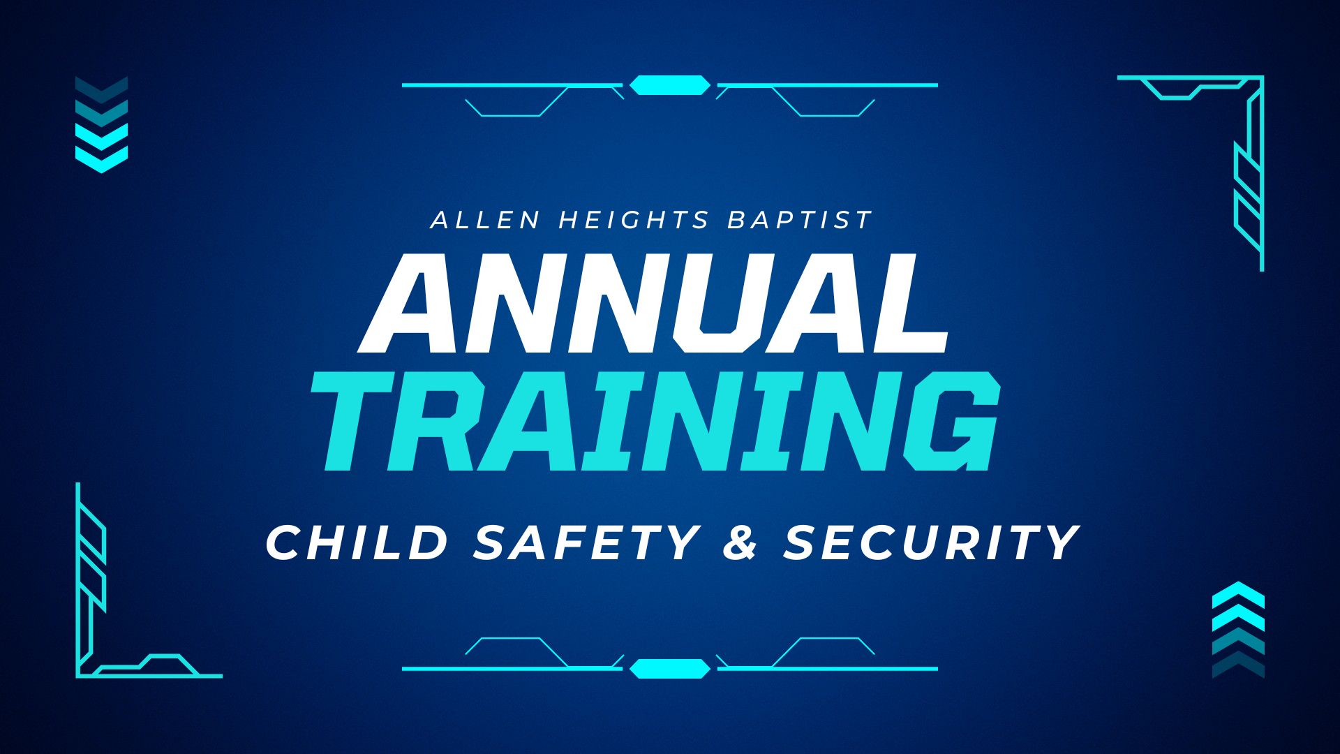 Child Safety & SecurityTraining