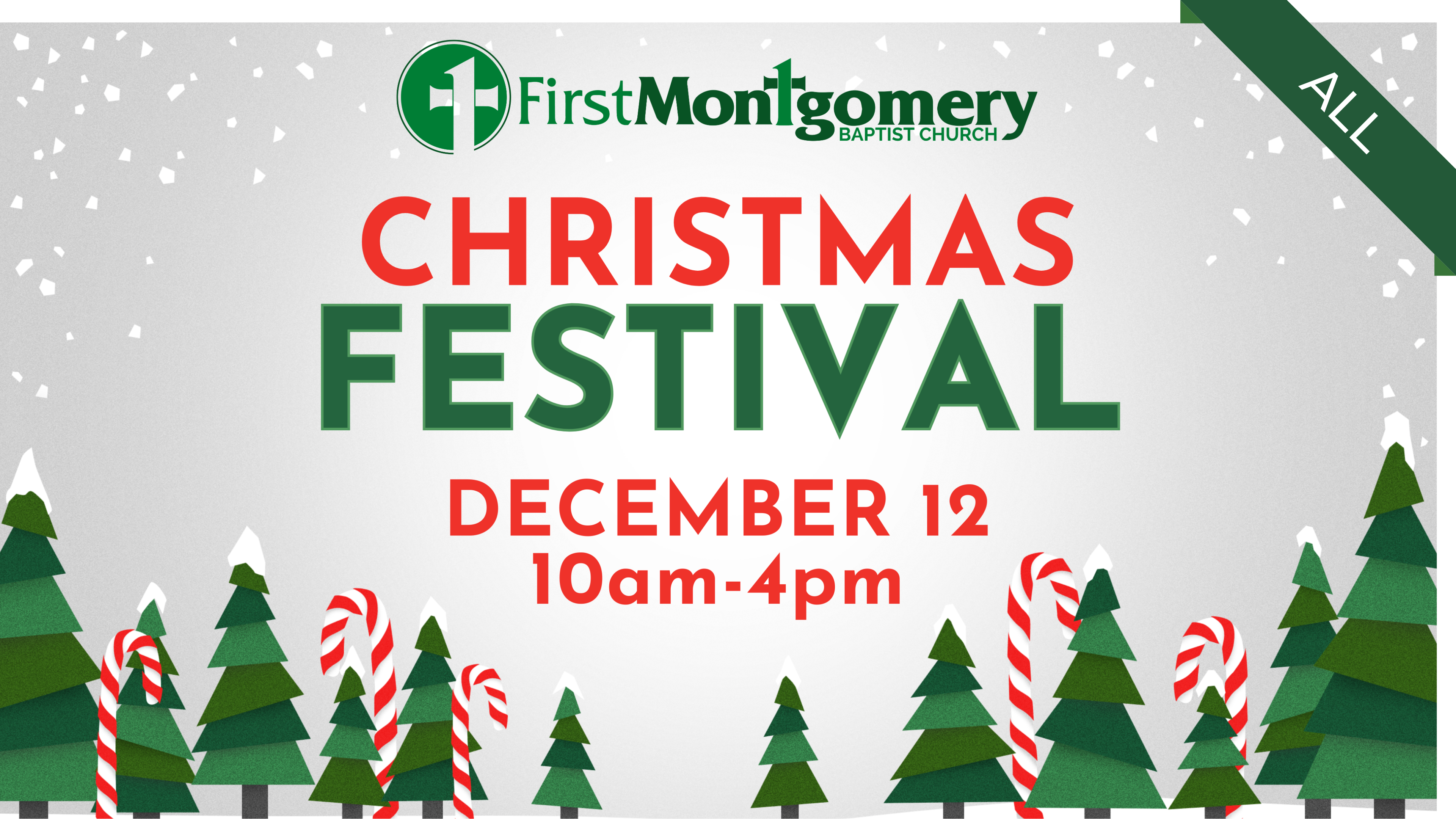 Christmas Festival 2026 flyer