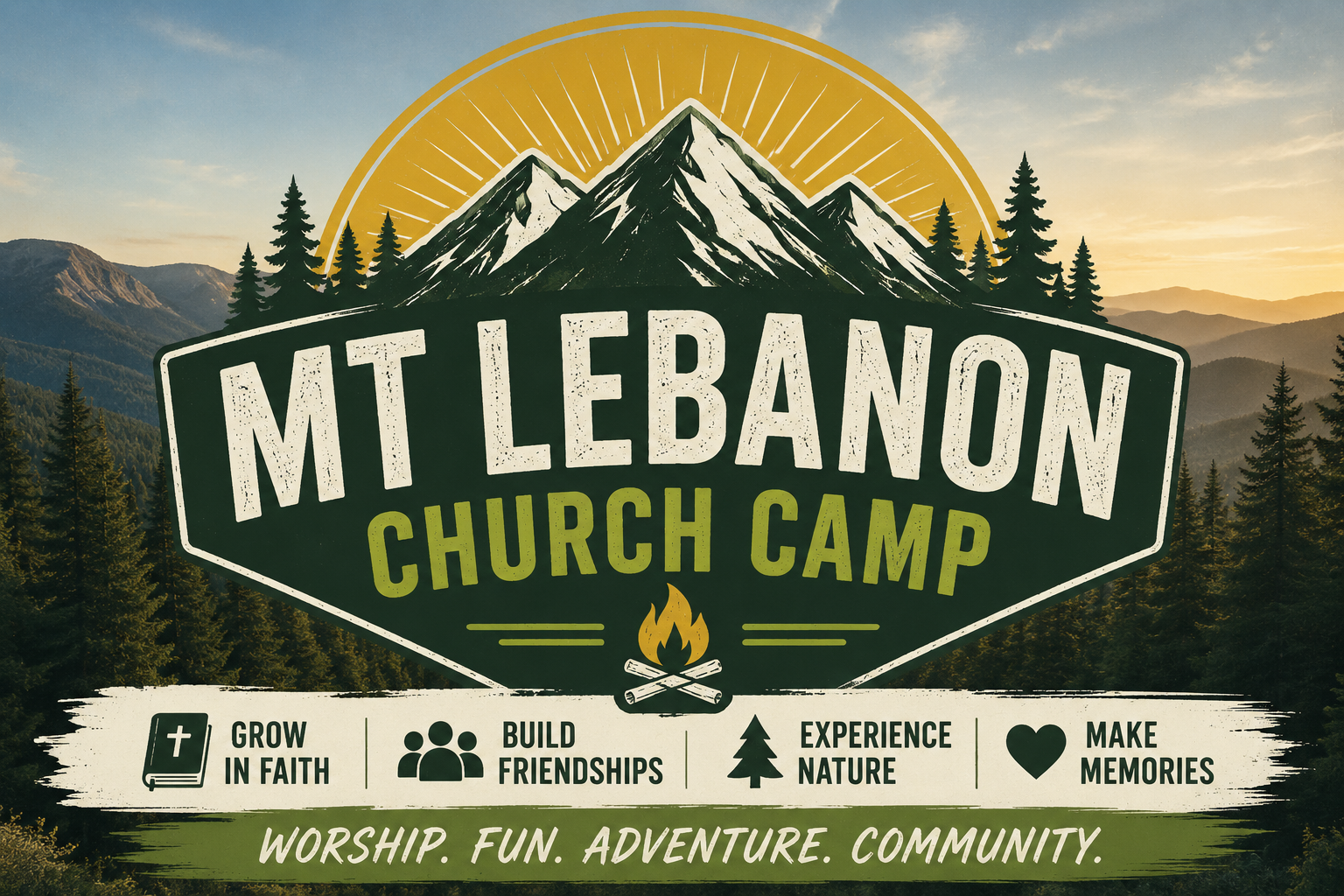 Kids Camp @ Mt. Lebanon - Cedar Hill, TX flyer