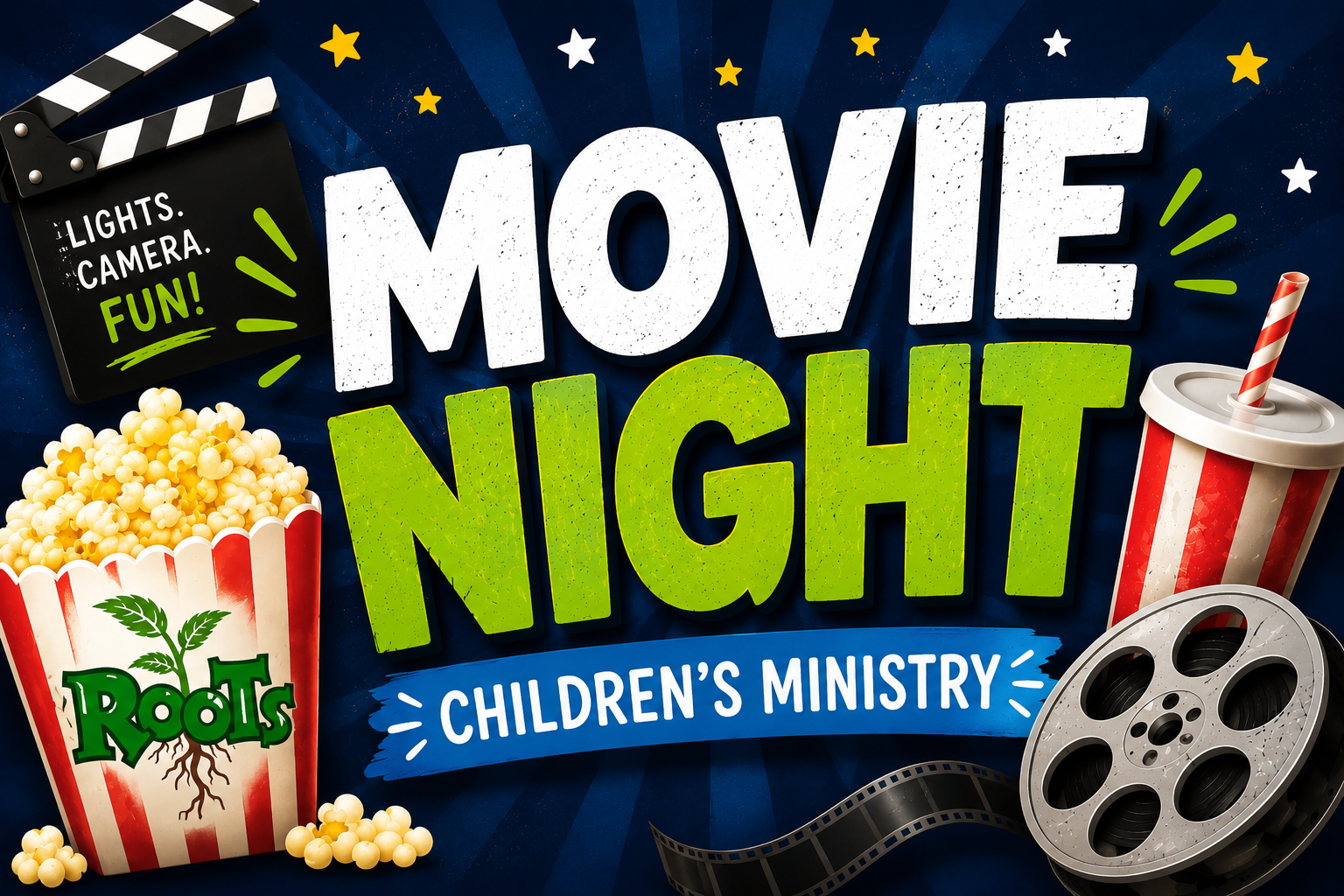 5th Wednesday Movie Night flyer
