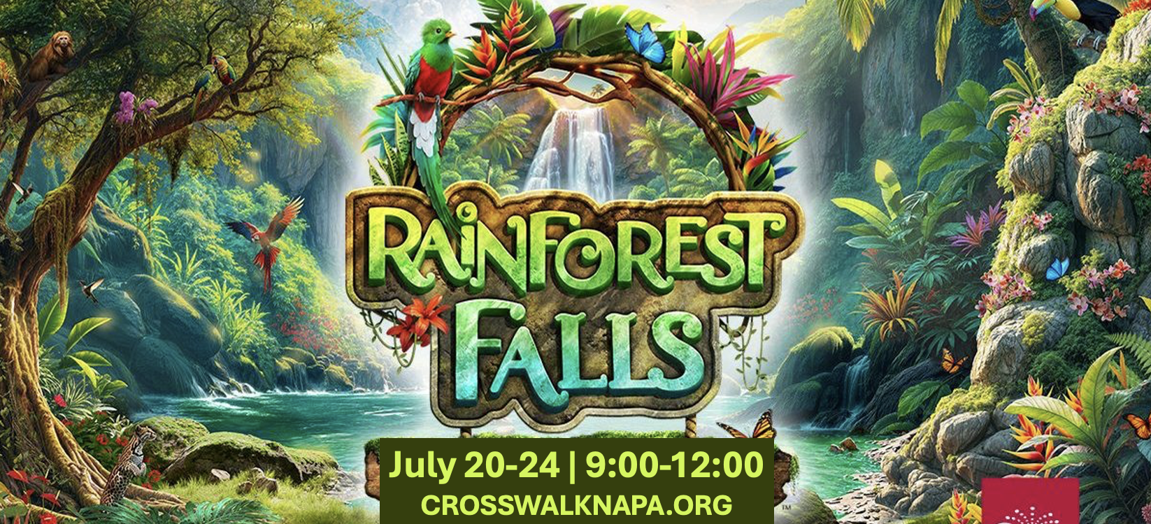 Camp CrossWalk: Rainforest Falls flyer