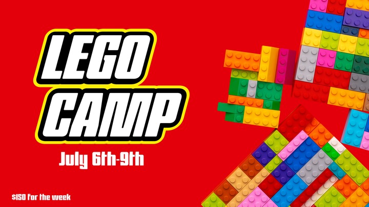 Lego Camp 2026 flyer