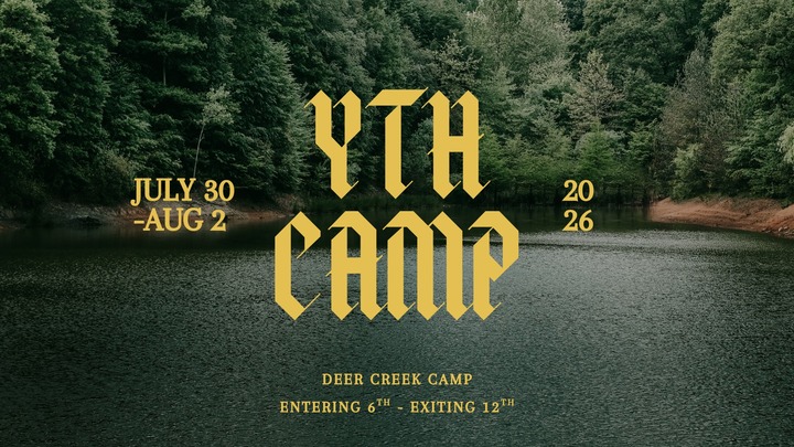 YTH Camp 2026 flyer