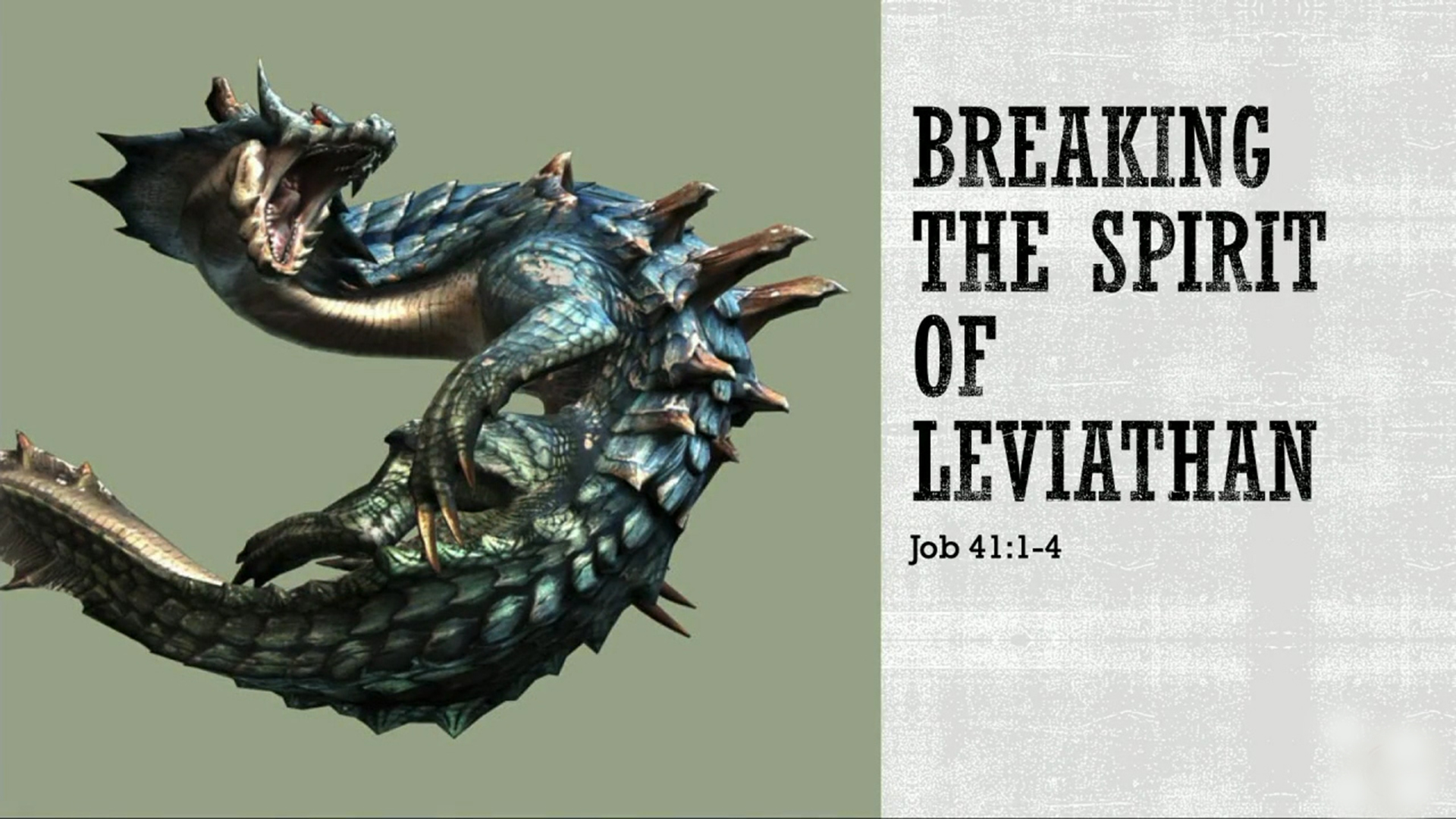 What Is A Spirit Of Leviathan