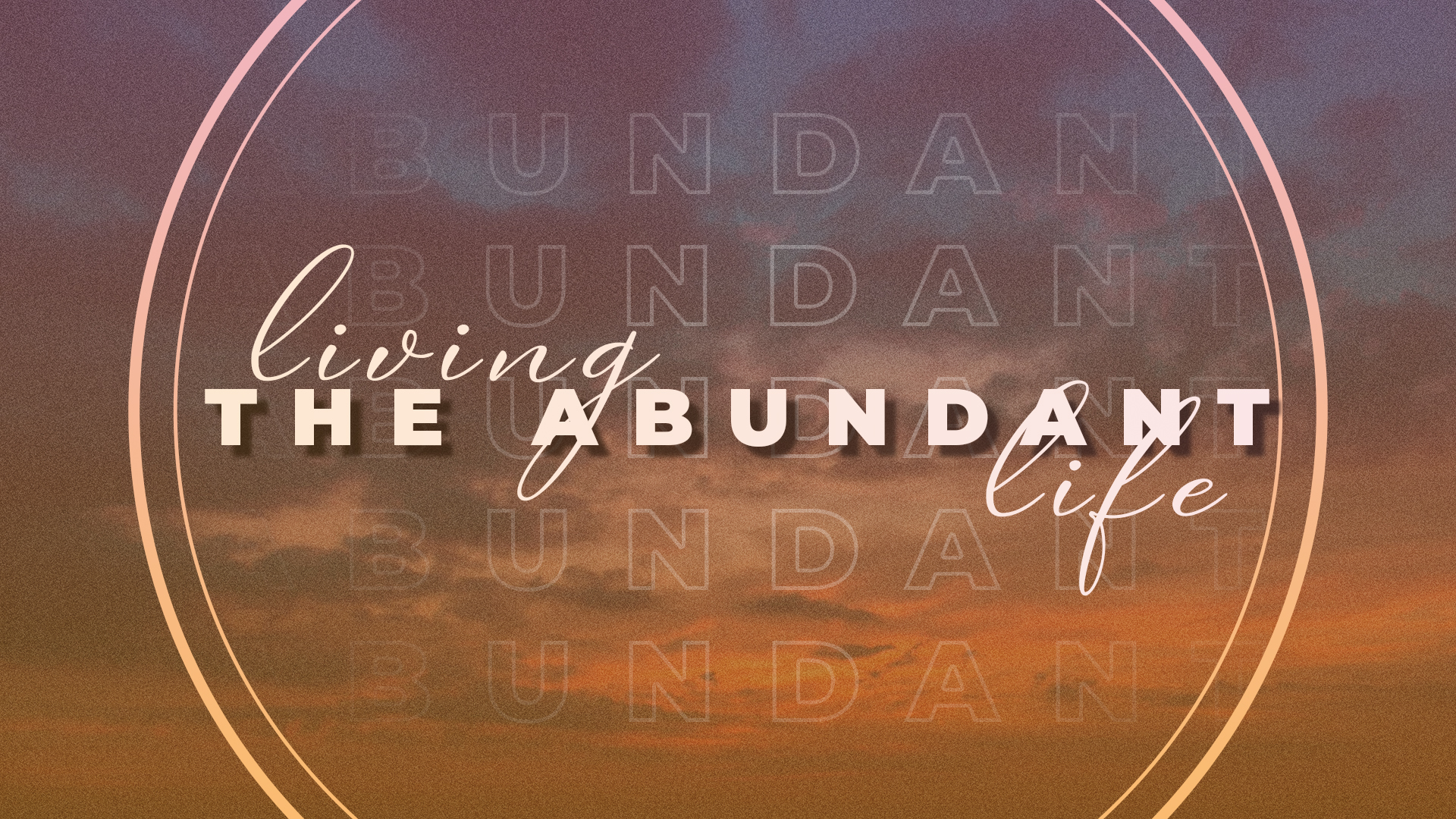 Living The Abundant Life Grace Church Of God