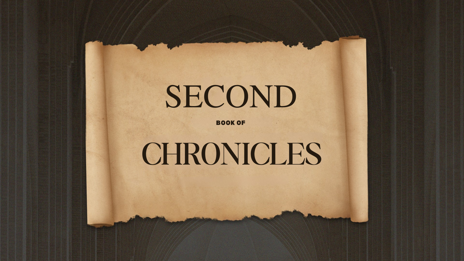 2 Chronicles (2019-2020 Audio Only)