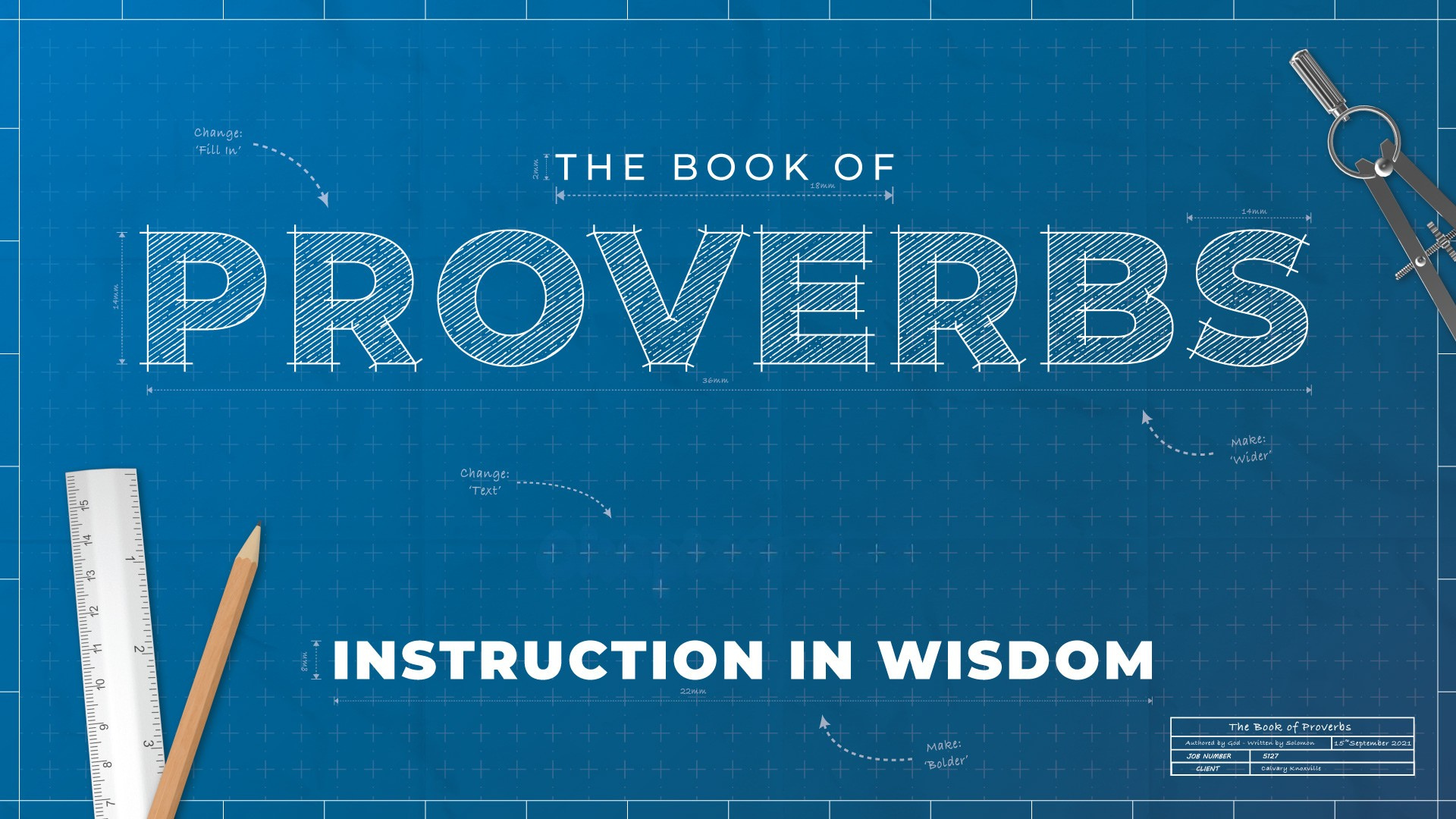 Proverbs (2021-2022)