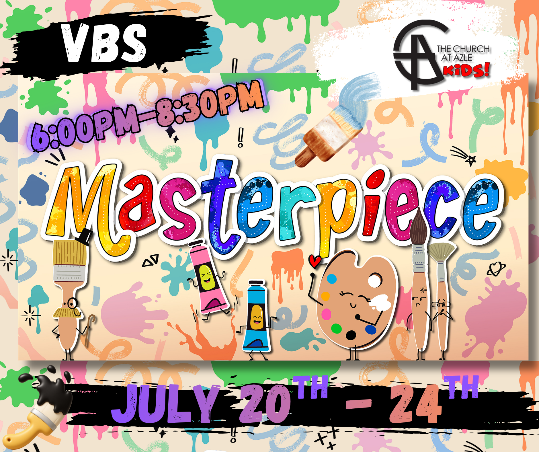 VBS 2026 - Masterpiece flyer