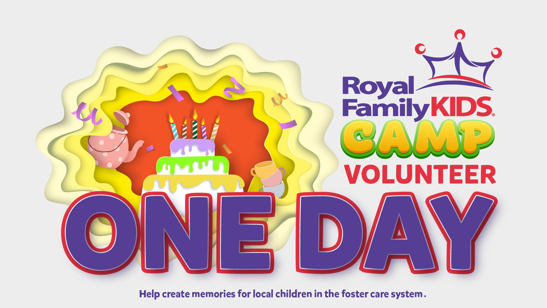Royal Family Kids Camp - One Day Volunteer