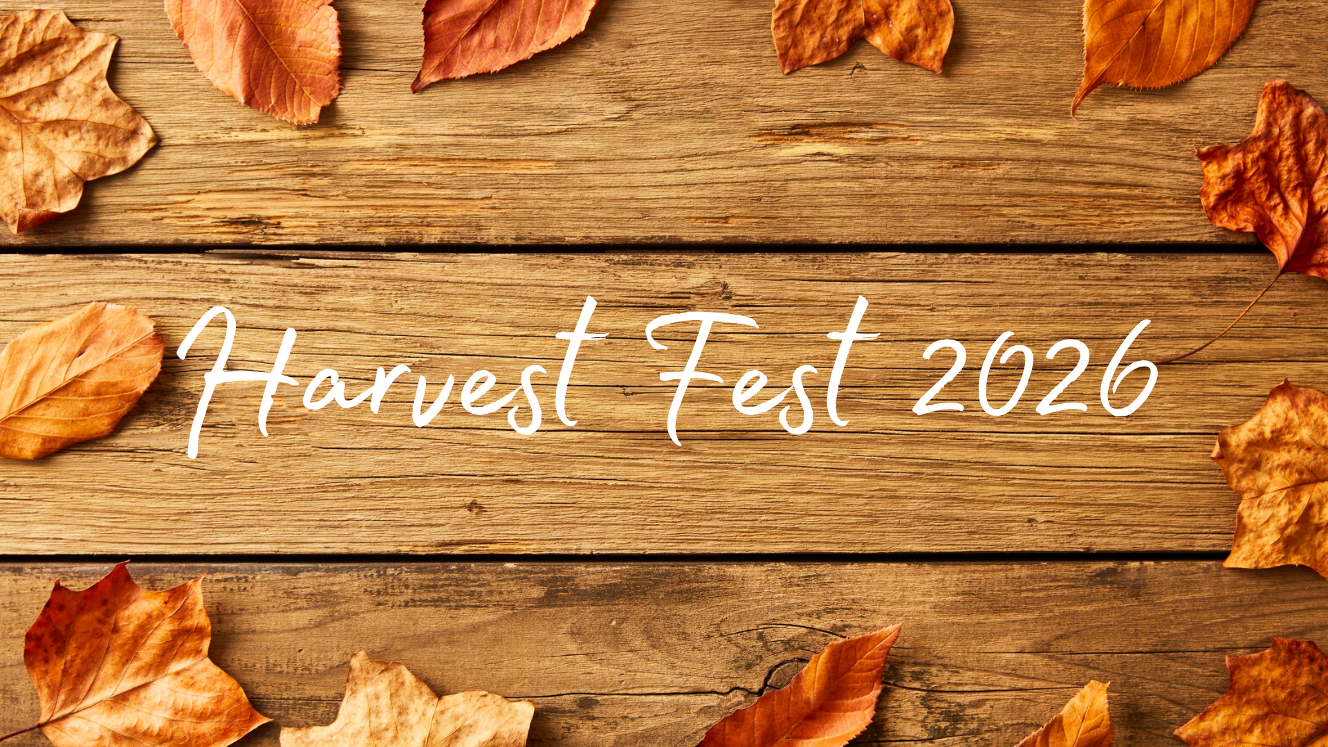 Harvest Fest flyer