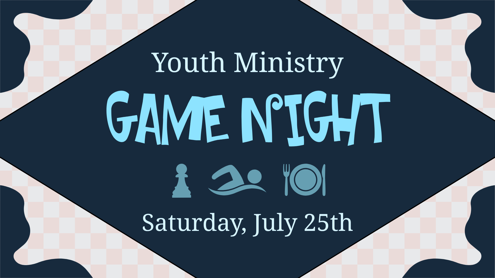 Youth Game Night flyer