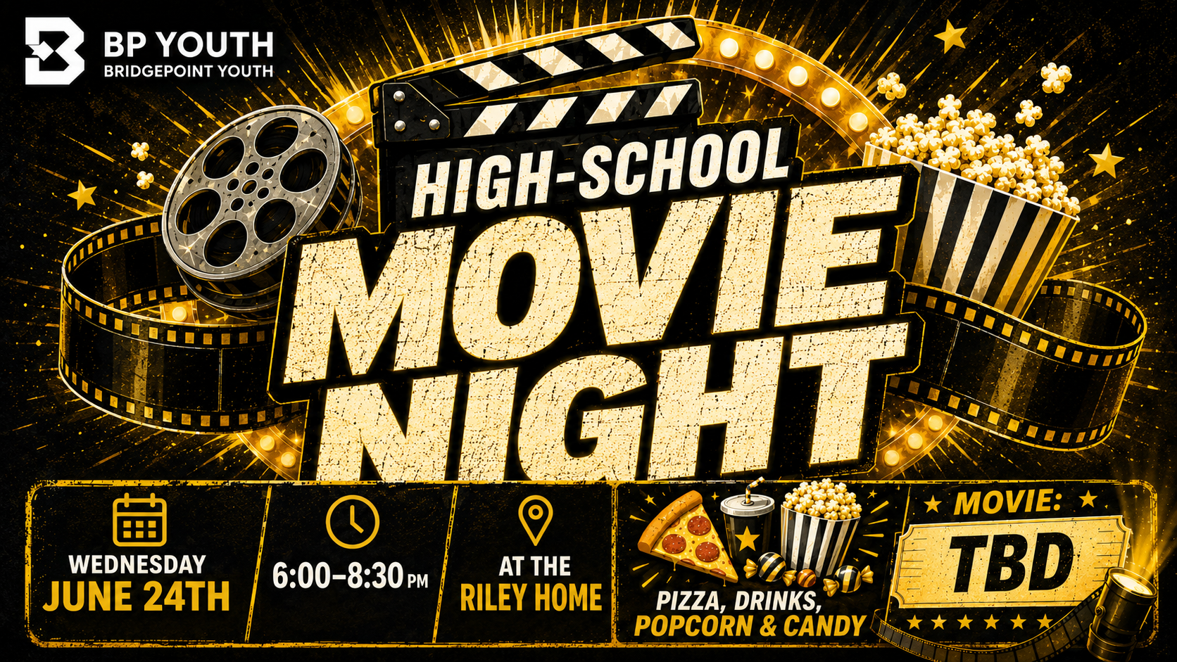 BP Youth | HS Movie Night