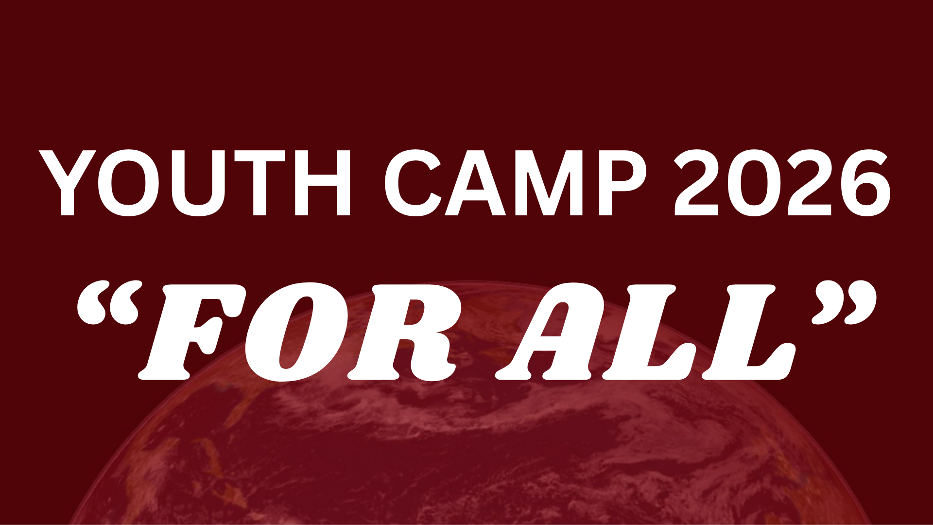 Youth Camp 2026
