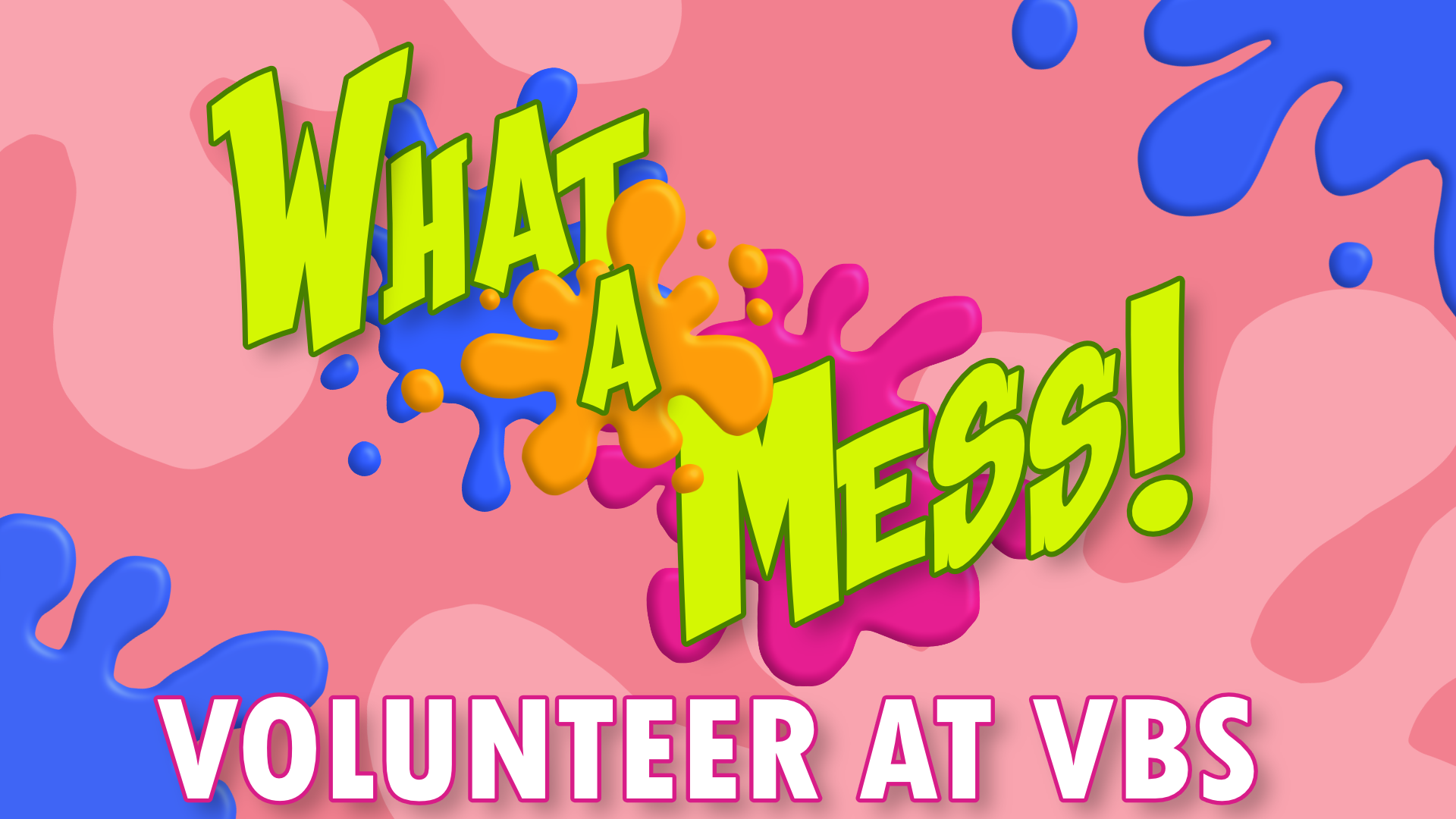 VBS Volunteer Sign Up