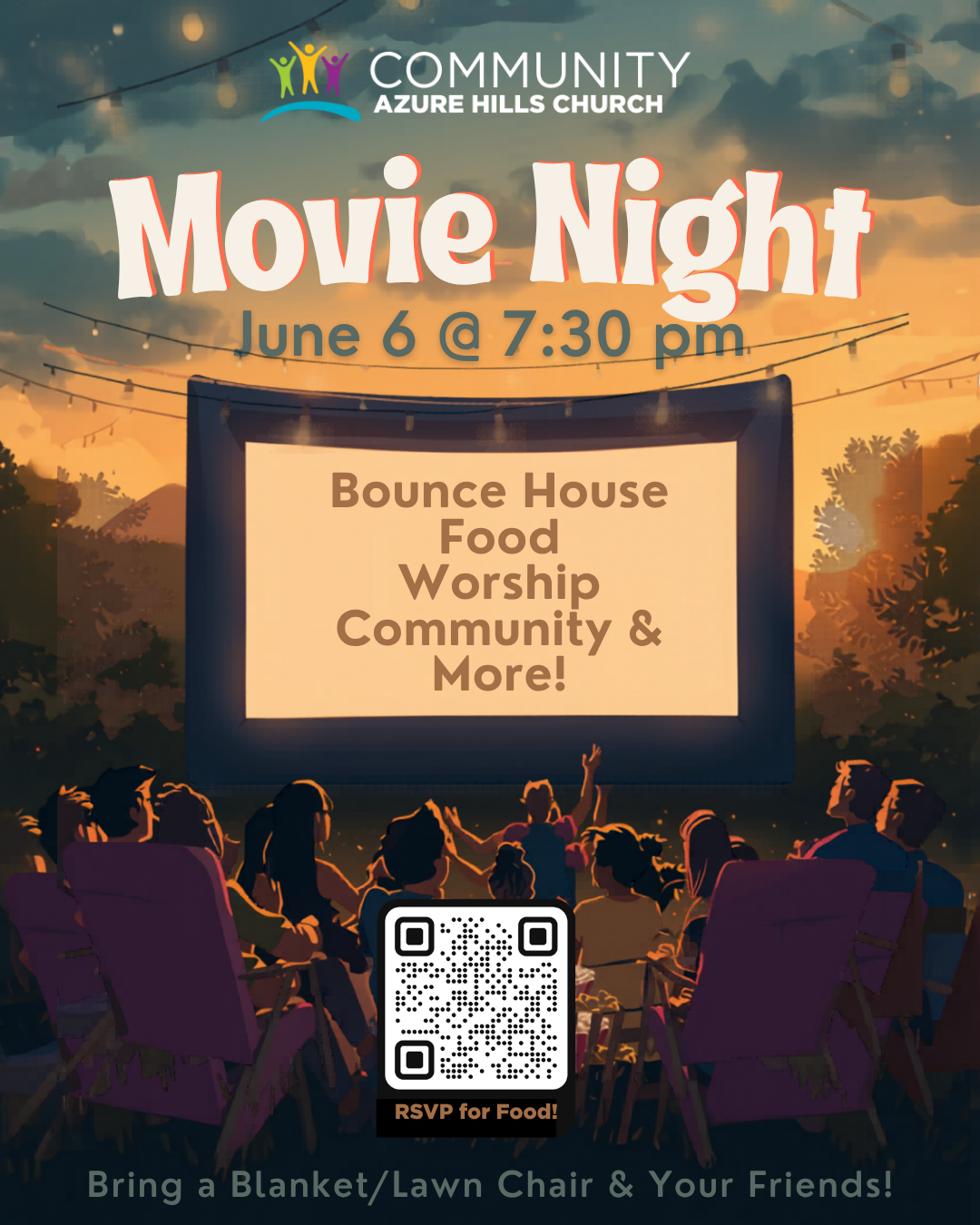 Azure Hills Community Movie Night!